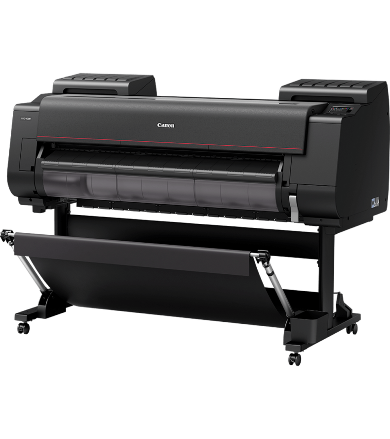 Impresora Canon imagePROGRAF PRO-4100 con stand
