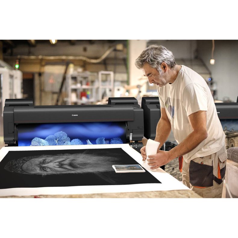 Canon Pro-6600  Kit con estand + 2ª unidad de bobina. Plotter 60" (152cm) - Image 3